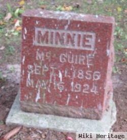 Mary "minnie" Mcguire