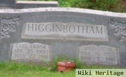 Earl Frank Higginbotham