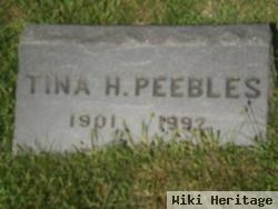 Tina H Peebles