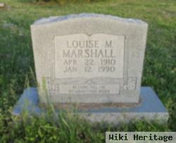 Louise M Marshall