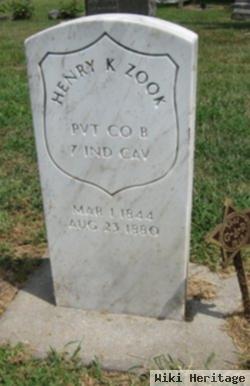 Pvt Henry K. Zook