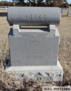 Etta Sterner Moses