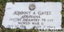 Pfc Johnny A Gates