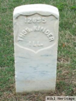 Pvt Thomas Kinder