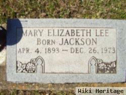 Mary Elizabeth Jackson Lee