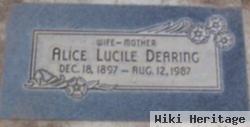 Alice Lucile Dearing