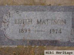 Edith Mattson