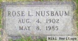 Rose L Nusbaum