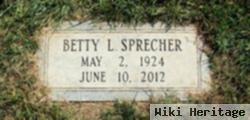 Betty Lee Shaffer Sprecher