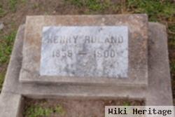 Henry Ruland