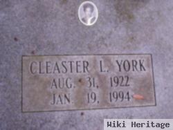 Cleaster L. York