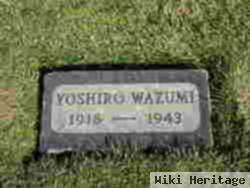 Yoshiro Wazumi