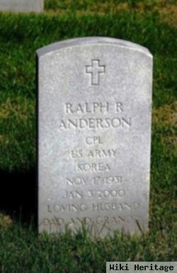 Ralph R Anderson