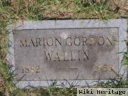 Marion Gordon Wallin