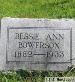 Bessie Ann Ostrander Bowersox