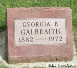 Georgia P Galbraith