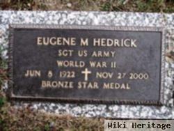 Sgt Eugene M Hedrick