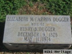 Elizabeth Louise Mccarron Dugger