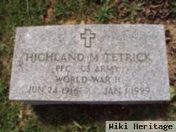 Highland Marshall Tetrick