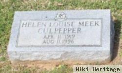 Helen Louise Meek Culpepper