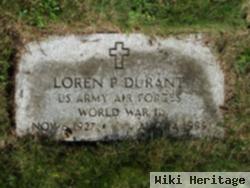 Loren P Durant