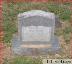 Bertha R. Watkins
