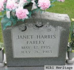 Janet "jan" Harris Farley