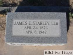 James E Starley, Llb