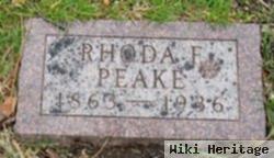 Rhoda F. Peake