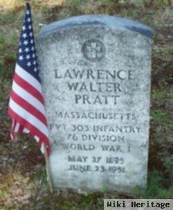 Pvt Lawrence Walter Pratt