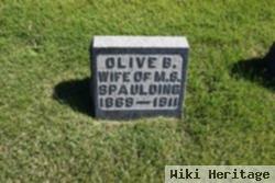 Olive B Morrow Spaulding