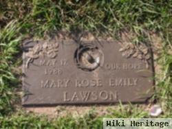 Mary Rose Emily Lawson