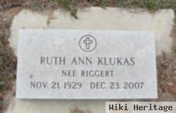 Ruth Ann Riggert Klukas