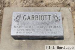 Mary Alice Griffiths Garriott