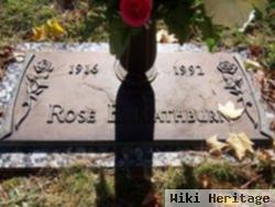 Rose Edna Hawkins. Rathburn