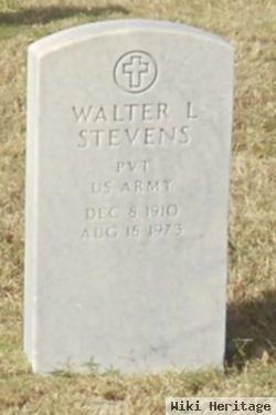 Walter L Stevens