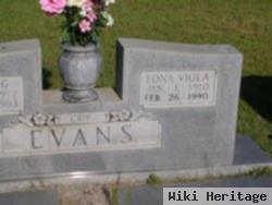 Edna Viola Dorman Evans