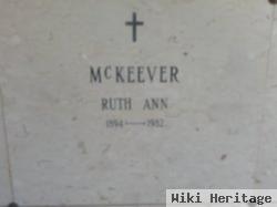 Ruth Ann Sullivan Mckeever