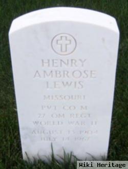 Henry Ambrose Lewis