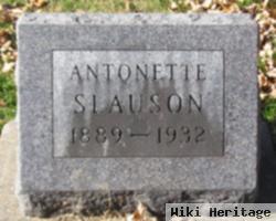 Antonette "nettie" King Slauson