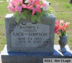 Kathryn L Voight Simpson