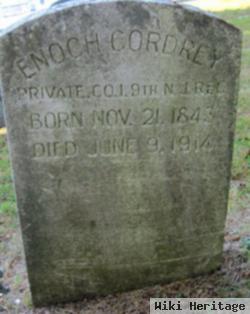 Pvt Enoch Cordrey