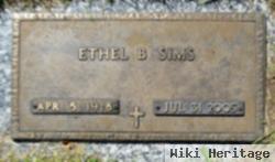 Ethel Belle Green Sims