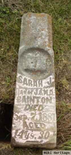 Sarah J Bainton