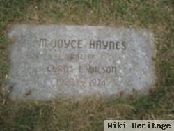 M. Joyce Haynes Wilson