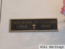 Gertrude A Cooper