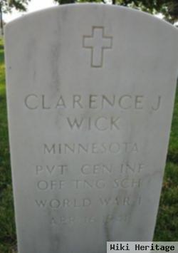 Clarence J Wick