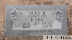 Ruby Beryl Chancellor Raby