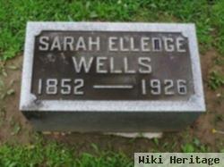 Sarah Elledge Wells