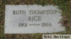 Opal Ruth Thompson Rice